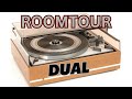 Roomtour  dual 1219  revidierter vintage schallplattenspieler hifi vinyl gvc dsg  vintagehifi