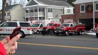 Chester Fire Ringing In The New Chief 2010 Leaving Station