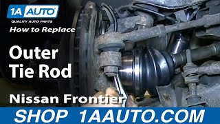 How to Replace Tie Rod Assembly 98-04 Nissan Frontier