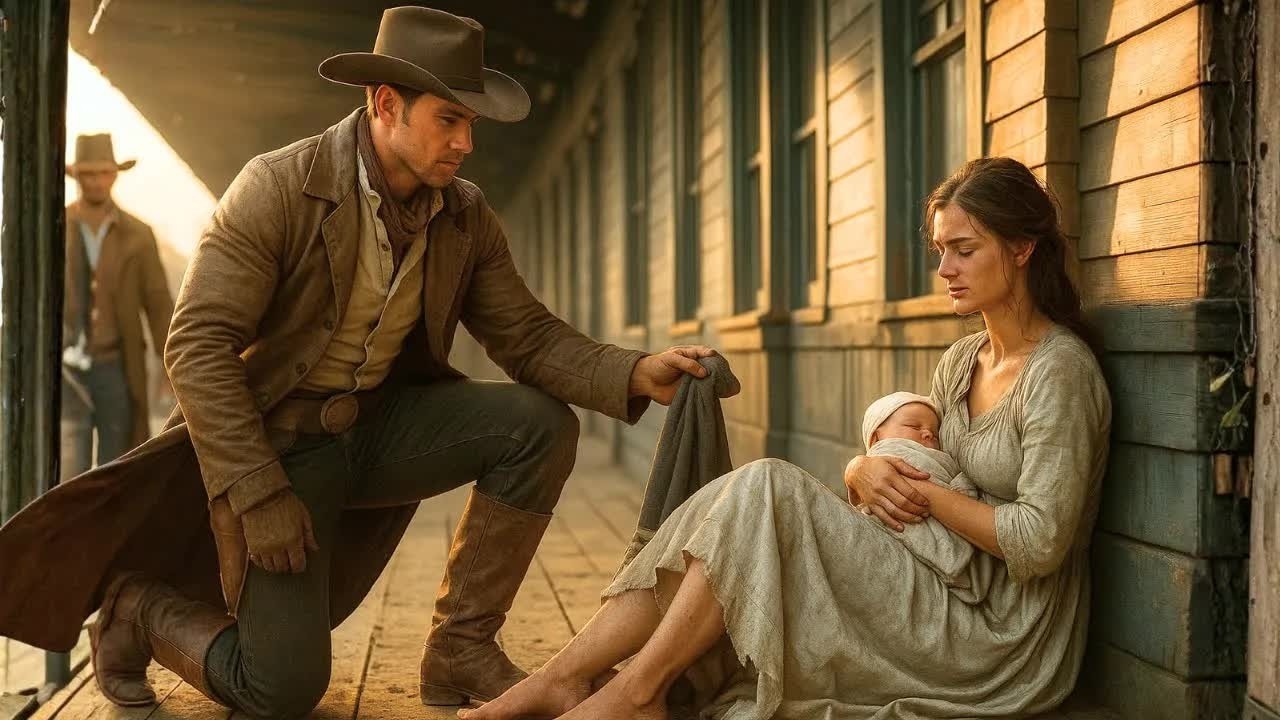 ELA FOI ABANDONADA NA ESTAÇÃO DE TREM COM UM BEBE SEM NOME… MAS UM FAZENDEIRO SOLITÁRIO...