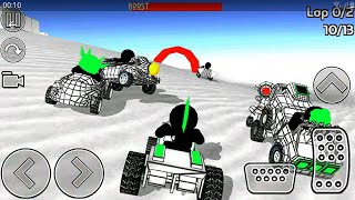 Stickman Car Racing ~ Android Game Play screenshot 2