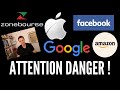 Facebook, Google, Amazon, Apple: Attention danger!