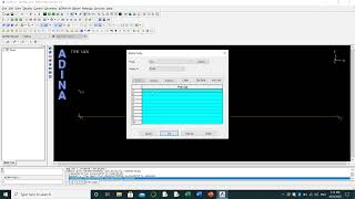 ADINA CANTILIVER BEAM DISTRIBUTED LOAD