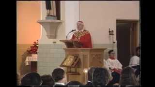 Footage of Bishop Bernard McLaughlin
