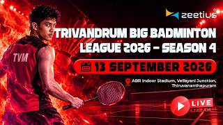 TRIVANDRUM BIG BADMINTON LEAGUE 2026 - Season 4 - Evening Session screenshot 1