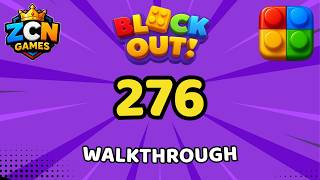 Block Out Level 276 Walkthrough | Full Solution