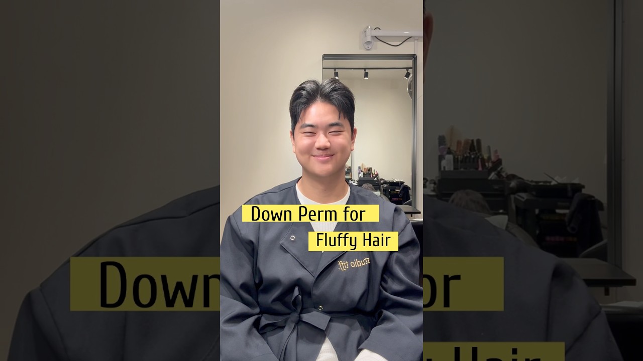 I&rsquo;ll make sure you can style it at home🙆&zwj;♂️✨#nychairstylist #koreanperm #downperm #menshaircut #nyc