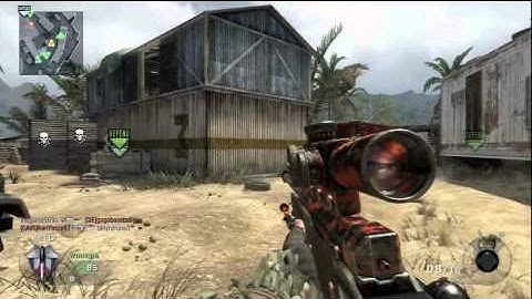 Black Ops Gameplay | L96A1 Quickscoping "Gametage" | Firing Range