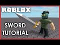 [ROBLOX Tutorial] - How to make a Sword