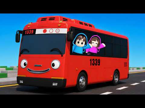 Yuta, Mio Ajak Popo Dan Mimi Bantuin Bus Tayo Dan Gani Untuk Antar Penumpang || ROBLOX