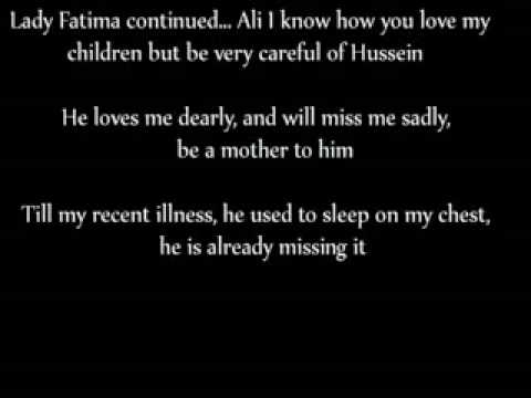 Last words of Lady Fatema Zahra SA.flv