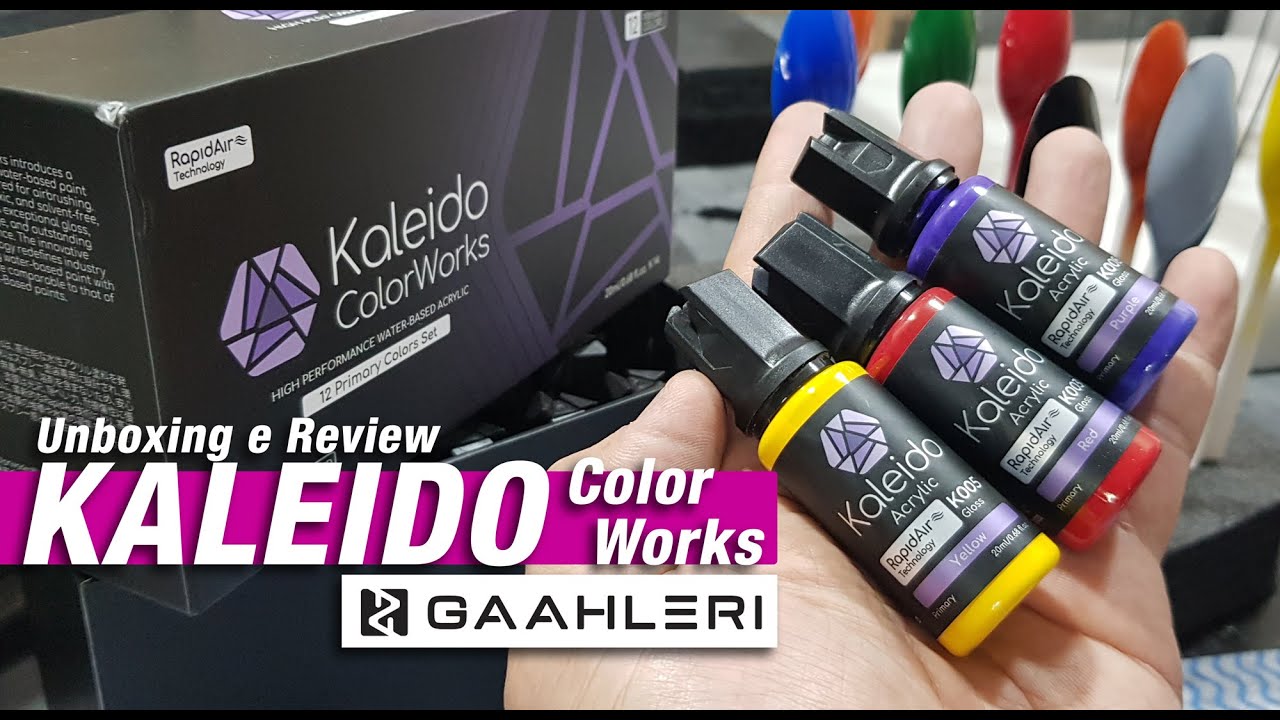 KALEIDO ColorWorks Basic by Gaahleri - REVIEW E UNBOXING