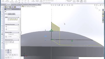 Help Tutorial, Invalid Sketch Geometry Leads to Strange Revolve Features - How to Fix!