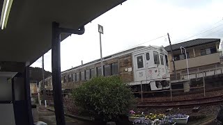 車いす道中記宮崎編 JR南郷駅JR日南線観光特急海幸山幸4号(8054D)乗車 宮崎県日南市編