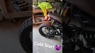 2022 FTR 1200 Cold Start with $64 Amazon carbon slip on