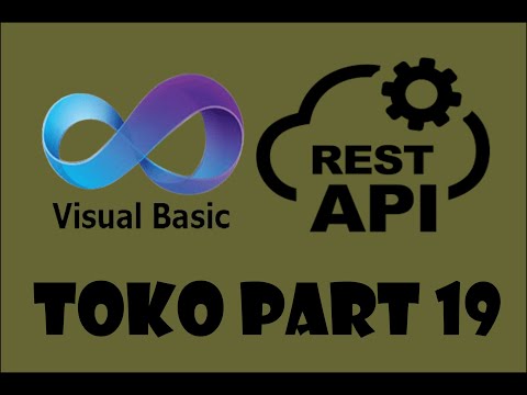 VB.NET RESTFULL TOKO PART 19 - LANJUTAN BARANG DATANG