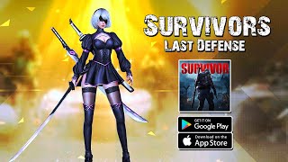 Survivors: Last Defense - OBT Gameplay (Android/IOS) screenshot 5