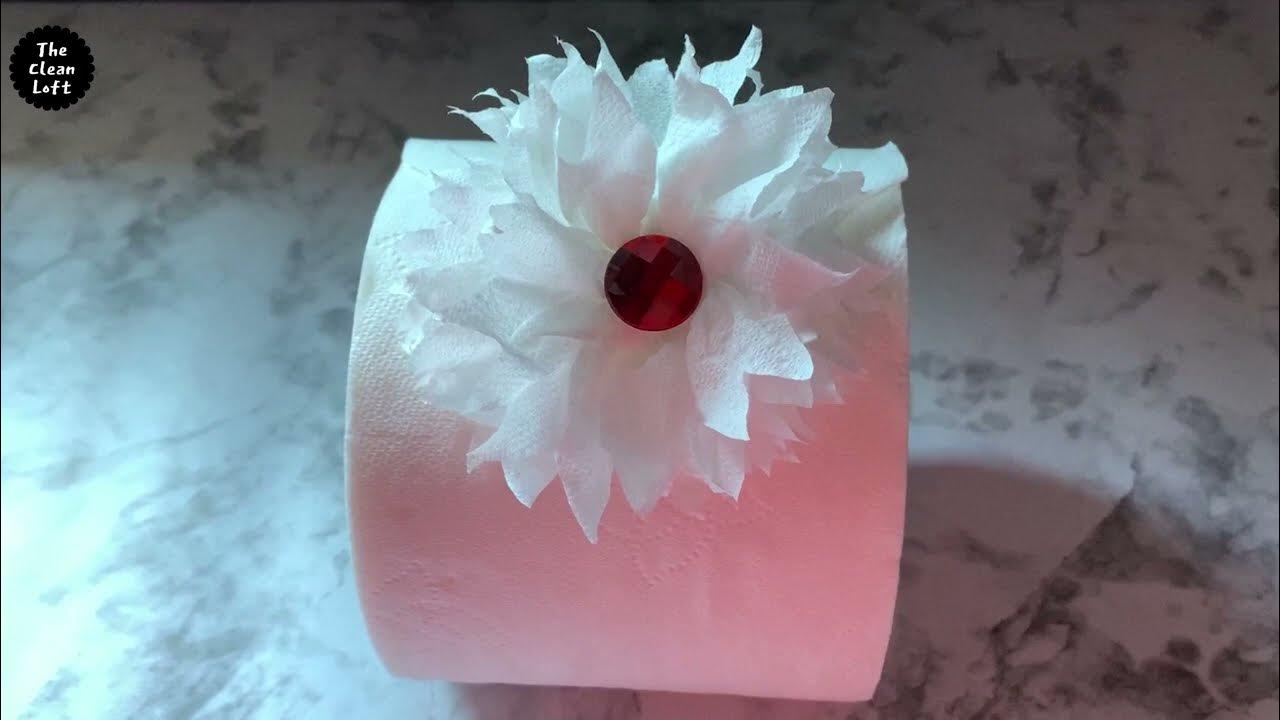 How to Make a Toilet Paper Flower - Thistlewood Farm