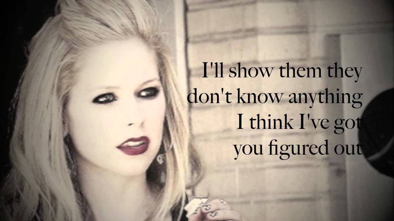 Avril Lavigne - Contagious - Lyrics - HD! - YouTube