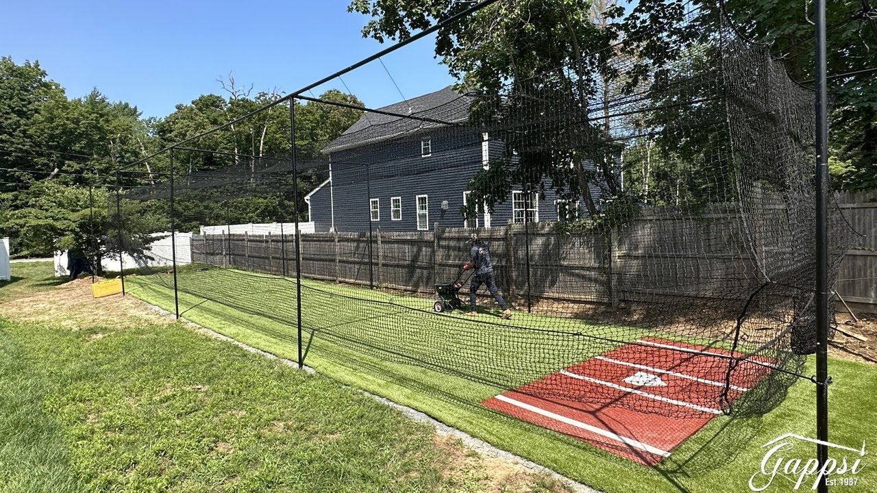 Batting Cage With Synthetic Turf Smithtown NY YouTube