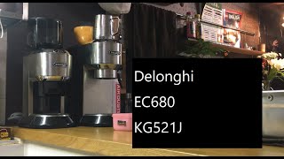 ASMR】抽出風景 Delonghi EC680+KG521J - YouTube