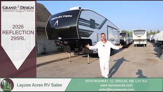 2026 Grand Design Reflection 295RL Legislating Longer Weekends - Layzee Acres RV Sales