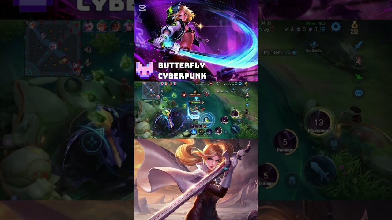 Epic Butterfly Gameplay | Insane Kills & Outplays in Honor of Kings!