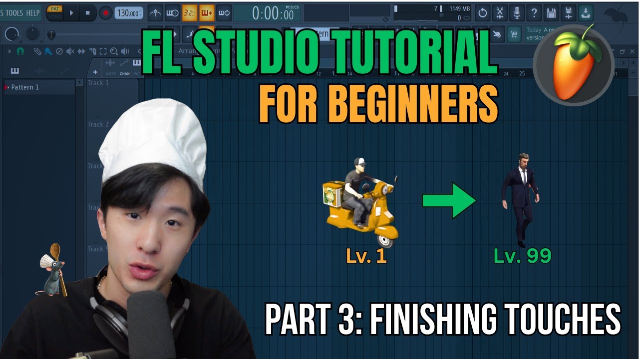 FL Studio - Beginner Basics Tutorial (2026) - Part 3: Finishing Touches ...