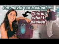 What I packed when moving to Mexico