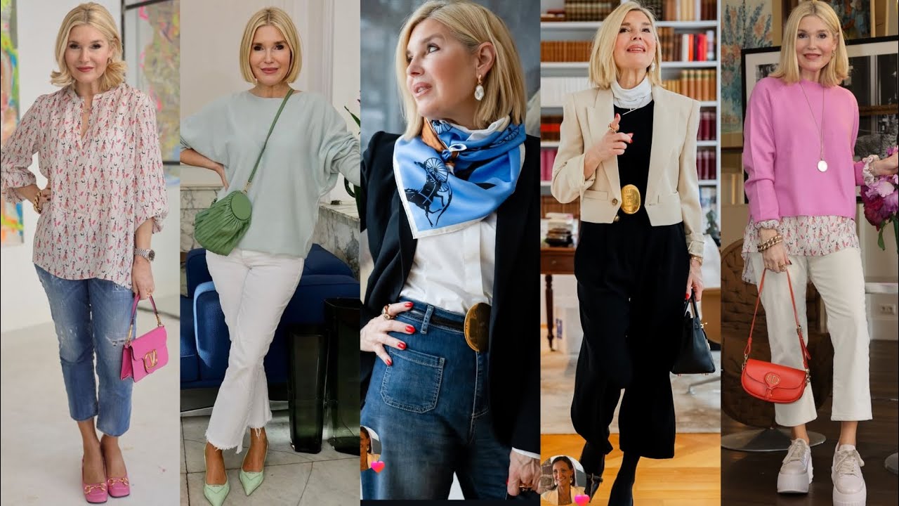 Natural Older Women OVER 50  | NewTrends Fashion For Women |winter and summer mid⛄ FallFashion 2026