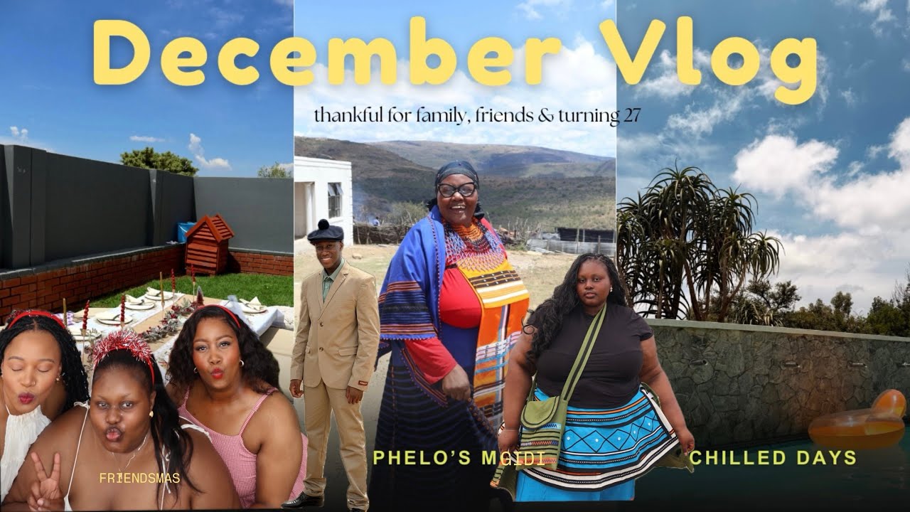 Video Diary: friendsmas, my brother’s mgidi, turned 27 & more!