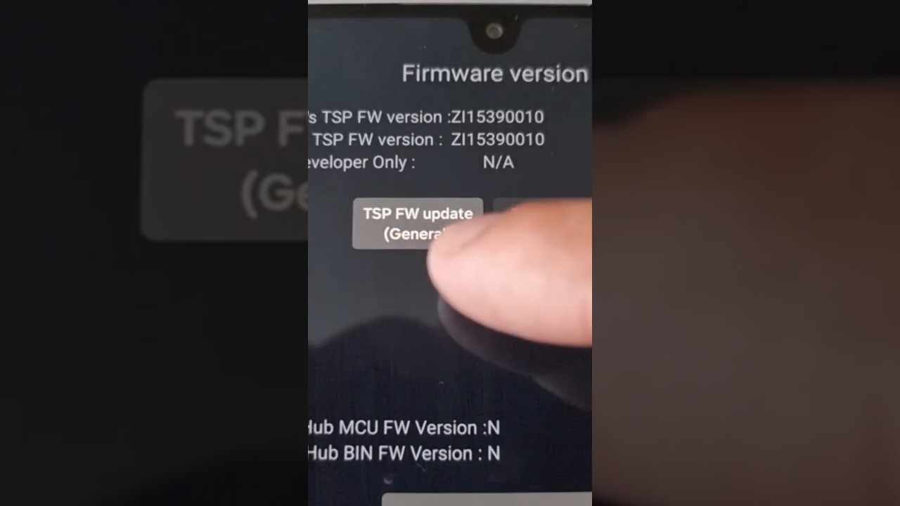 Samsung Galaxy A17 5G Update the Touch screen Firmware Increases the Performance & Responsiveness