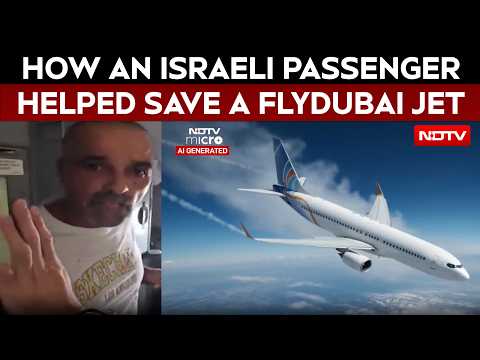 Flydubai | How An Israeli Passenger Helped Save A Flydubai Jet After A 16,000-Ft Plunge