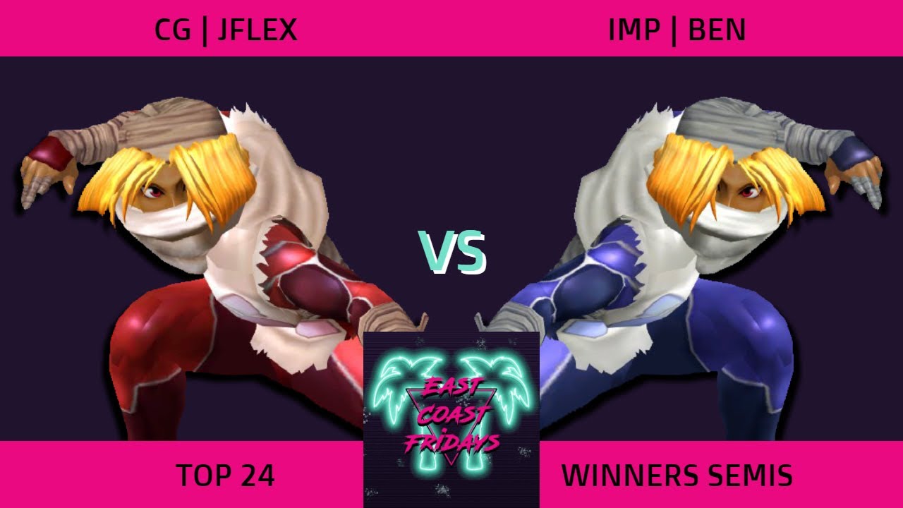 CG | Jflex (Red Sheik) vs. IMP | Ben (Neutral) - ECF 174 Top 24 Winners Semifinals SSBM