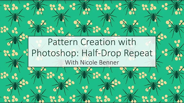 How to Design a Half-Drop Repeat Pattern in Photoshop