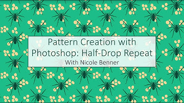 How to Design a Half-Drop Repeat Pattern in Photoshop