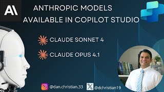 Anthropic Models Available in Copilot Studio!