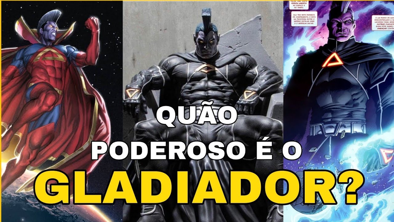 QUÃO PODEROSO É O GLADIADOR? o Superman da Marvel - YouTube