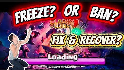 Clash of Clans Account Loading and crashing Problem || how to fix it in hindi 