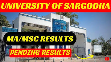 MA MSc Annual 2022 Results Sargodha University - MA MSc Results UOS Date