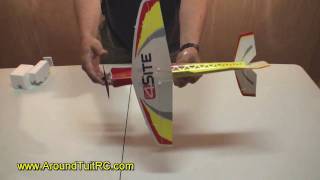 Ultra Micro 4 Site RC Plane Unboxing and Maiden Flight