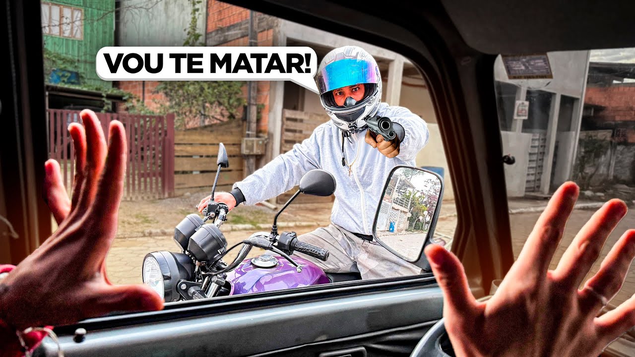 ROUBAMOS A MINI MOTO… O COMPRADOR ME PERSEGUIU NO TRÂNSITO ARMADO!