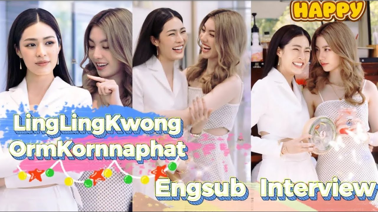 Engsub Lingorm interview - Ling and Orm Share Sweet Behind the Scenes Stories from The Secret of Us