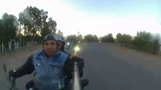 EASY RIDER M.G VIAJE A BERMEJO (SAN EXPEDITO)  SAN JUAN ARGENTINA , INVITADOS POR ANIMALE SUELTO .