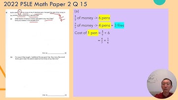 2022 PSLE Math Paper 2 Q15