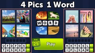 4 Pics 1 Word Daily Puzzle August 25, 2025