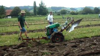 Rapid Einachser mit Pflug