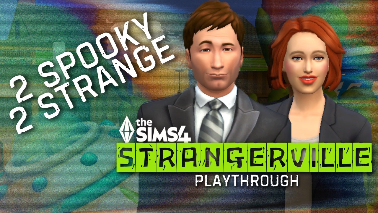 We never saw an X-Files PLOT TWIST like this (The Sims 4 StrangerVille)