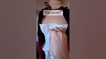 Sewing a Corset? Don’t Forget This Step! How to attach the busk! #sewingtutorial #corsetmaking