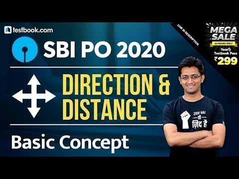 SBI PO 2020 | Direction and Distance Reasoning Concept | Questions for SBI PO Prelims | Sachin Sir